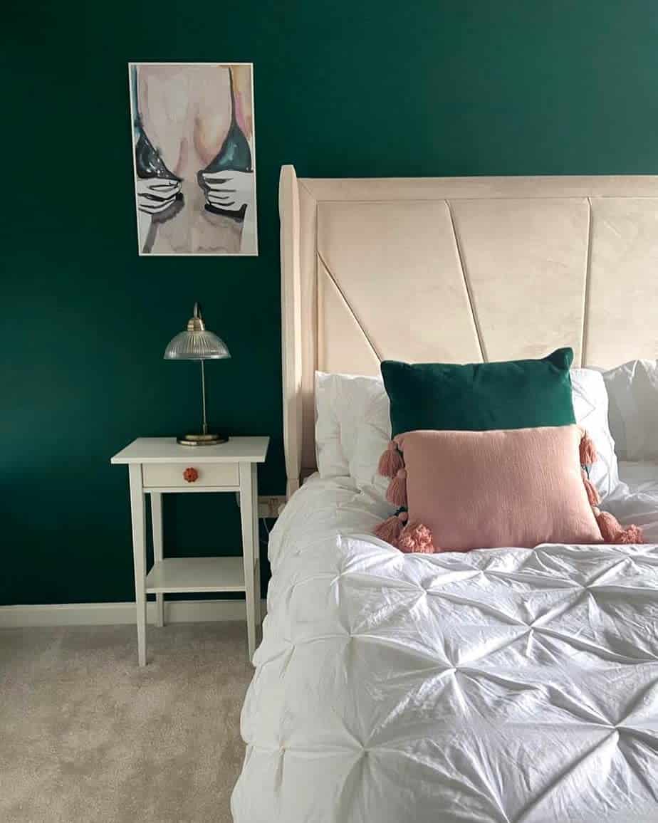 Girl Green Bedroom Ideas -pennyfarthinglane