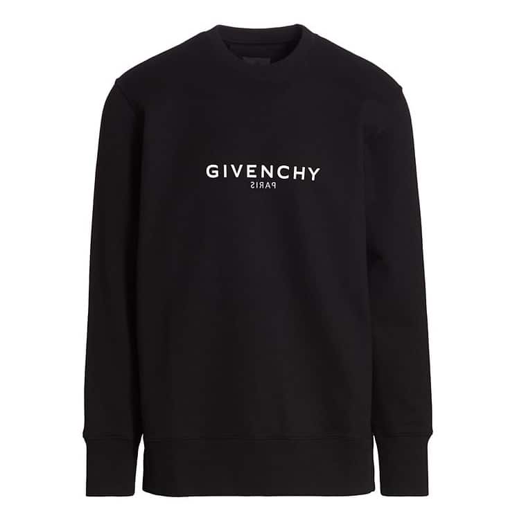 Givenchy Class-Fit Reverse-Print Sweatshirt