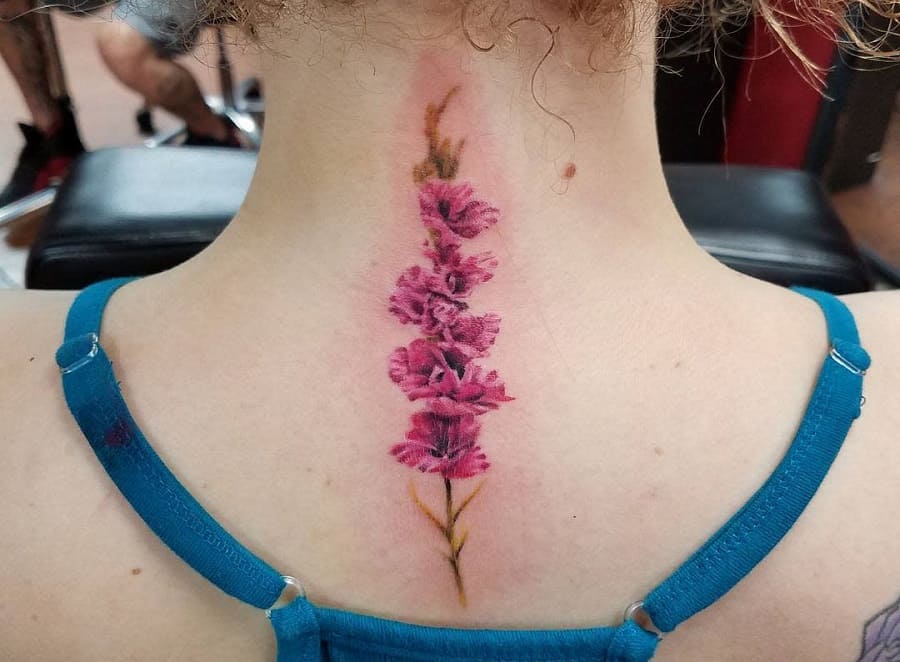 Top 55+ Best Gladiolus Flower Tattoo Ideas - [2021 Inspiration Guide]