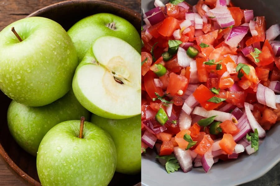 Green Apples and Salsa