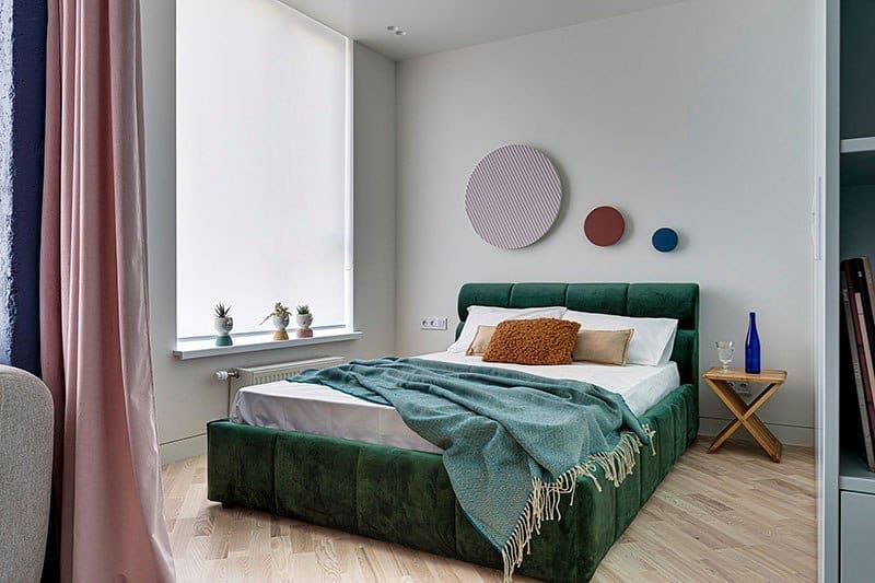 Guestroom Green Bedroom Ideas -mbw_interiors