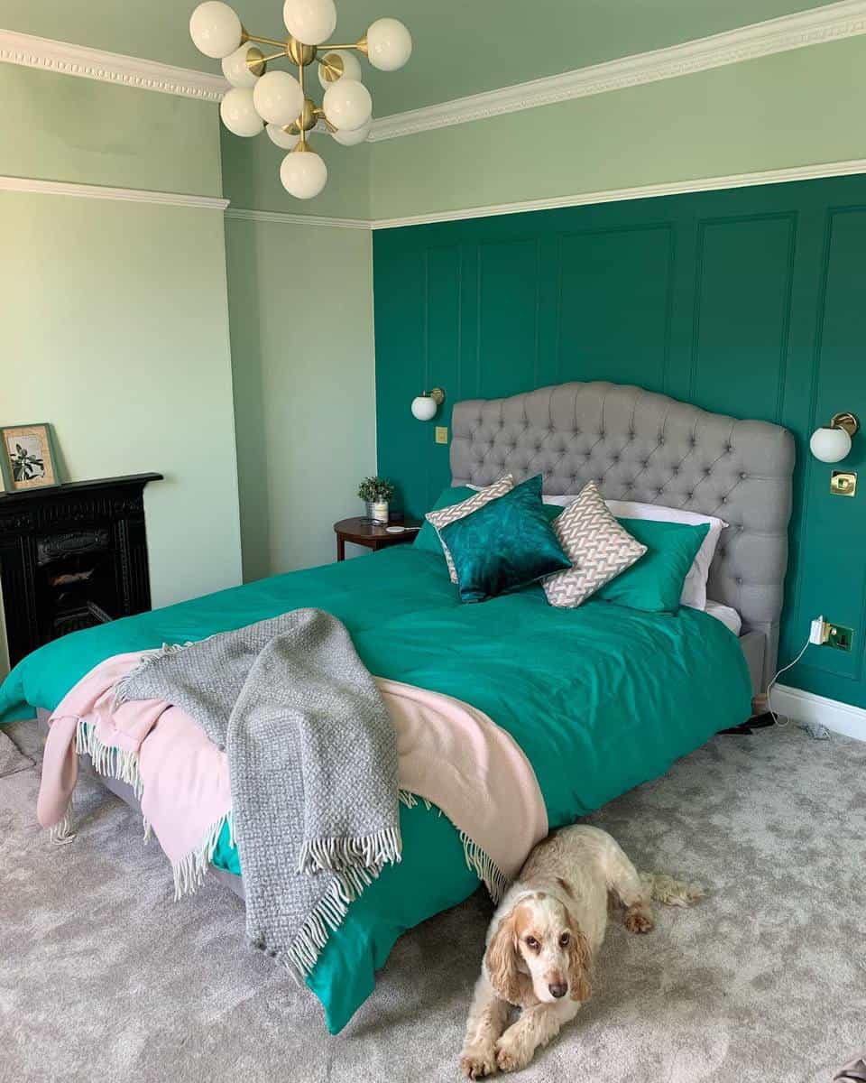Guestroom Green Bedroom Ideas -restoring_ingleside