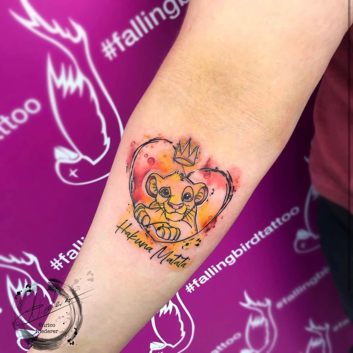 The Lion King Disney tattoo by AntoniettaArnoneArts on DeviantArt