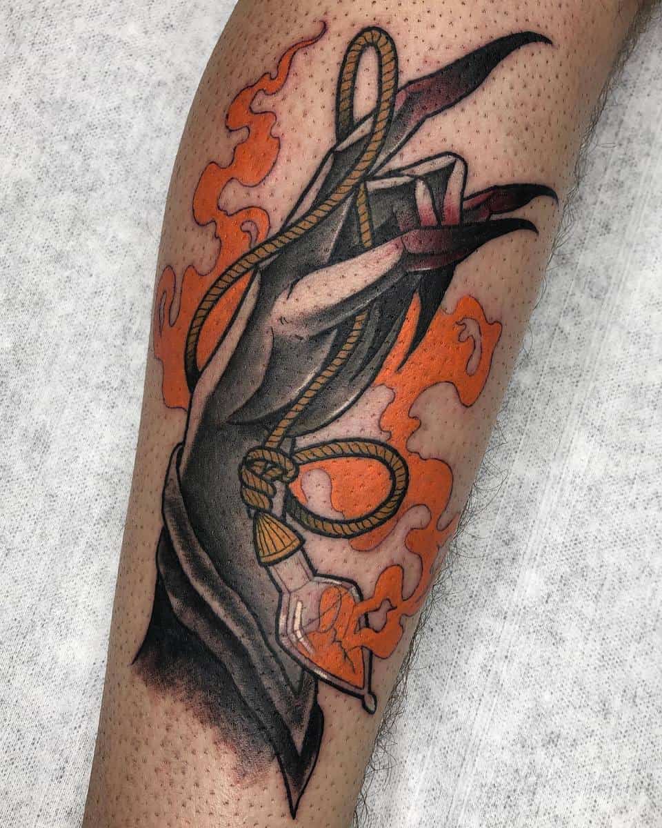 Witchy hands  Tattoo Abyss Montreal