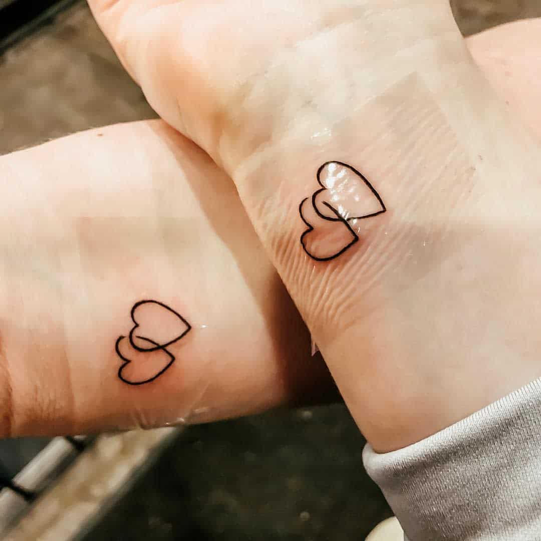 Heart Matching Tattoos sammy_d007