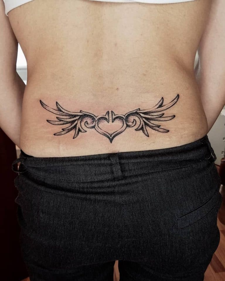 Heart With Wings Tattoo Ideas   Heart With Wings Back Tattoo Alice Thewhiterabbit 768x960 