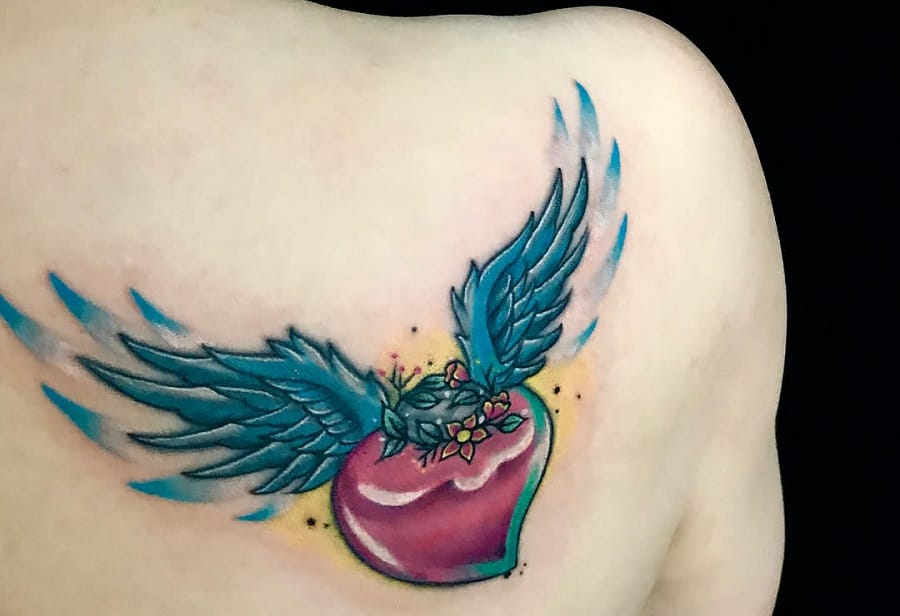 Top 60+ Best Heart with Wings Tattoo Ideas – [2022 Inspiration Guide]