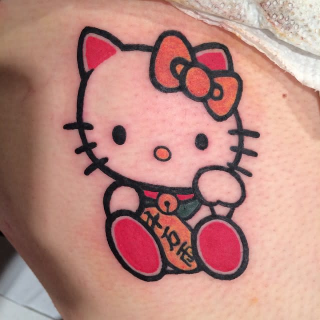 hello kitty kuromi tattooTikTok Search