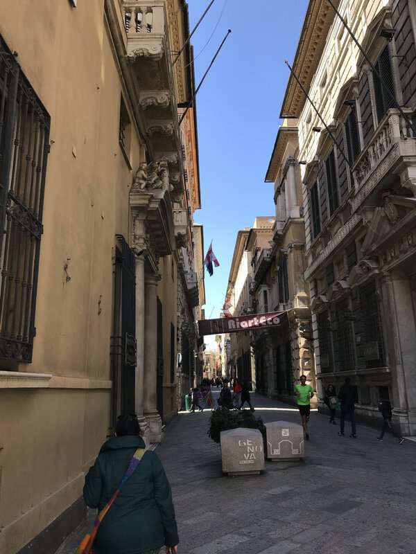 The Medieval Streets of Genoa