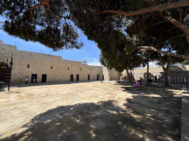  Larnaca Medieval Castle inside