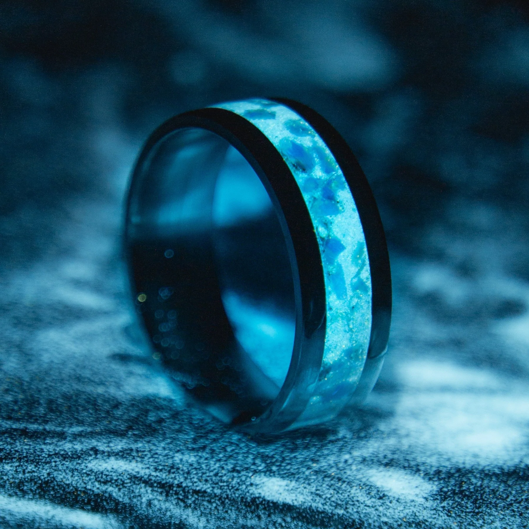 Patrick Adair Designs The Titanium Glowstone Ring 