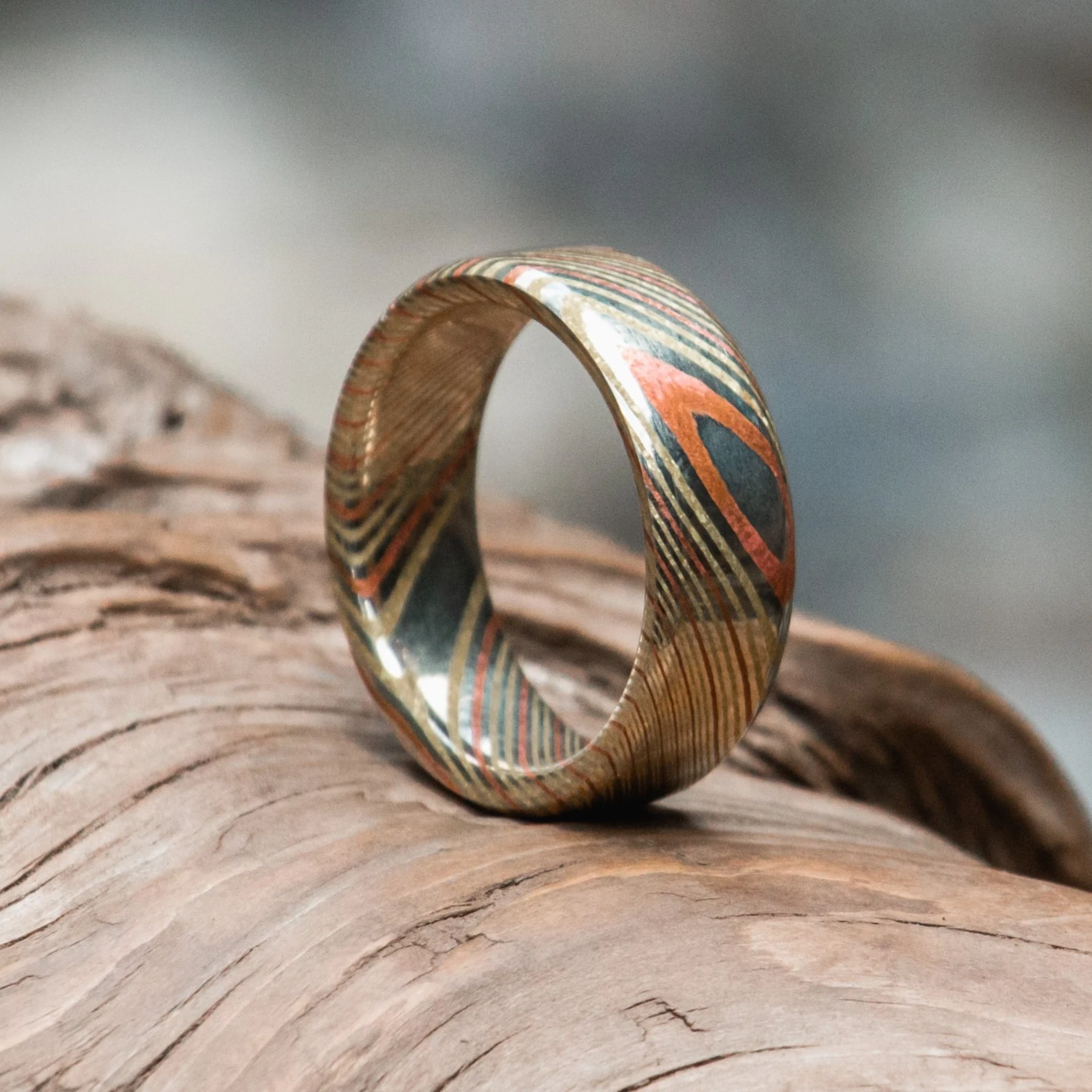 Patrick Adair Designs Wedding Rings Change the Game With Stardust, Meteorites, Or Mammoth Tooth