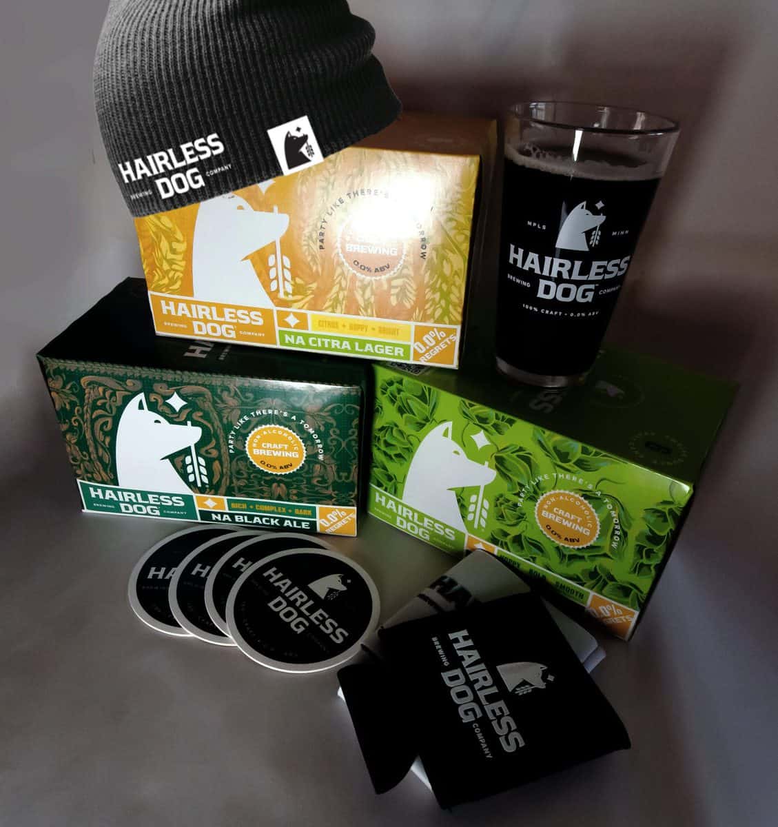 Hairless Dog Brewing Introduces Dry January Survival Kits