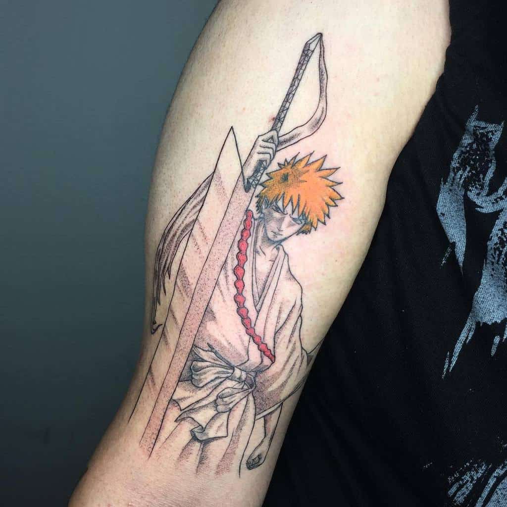 Ichigo Hollow Tattoo Tatuagens De Anime Tatuagens Aleatorias Tatuagem Estil...