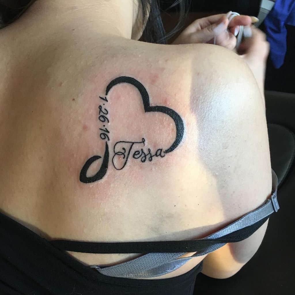 Infinity Heart Back Tattoo tattoos_by_luna