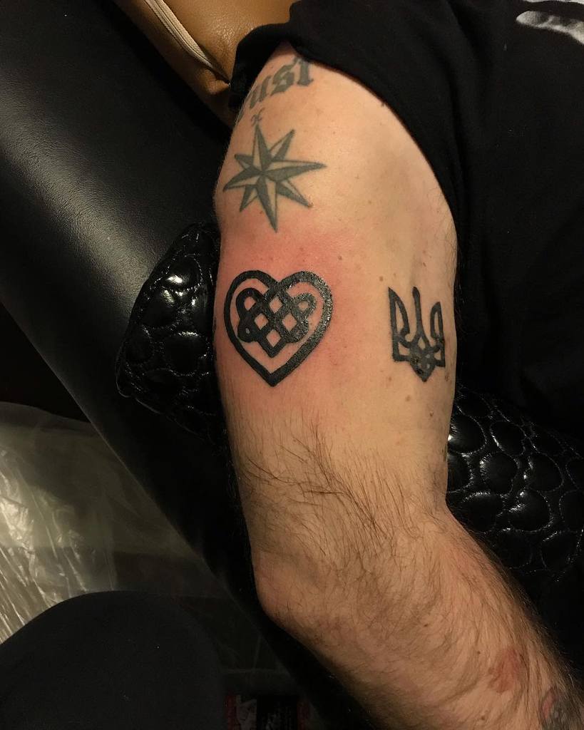 Infinity Heart Celtic Tattoo amandamay_tattoo