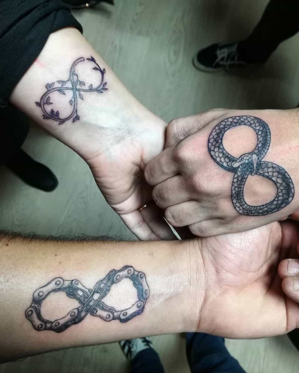 Infinity Matching Tattoos pique_au_vif_tattoo