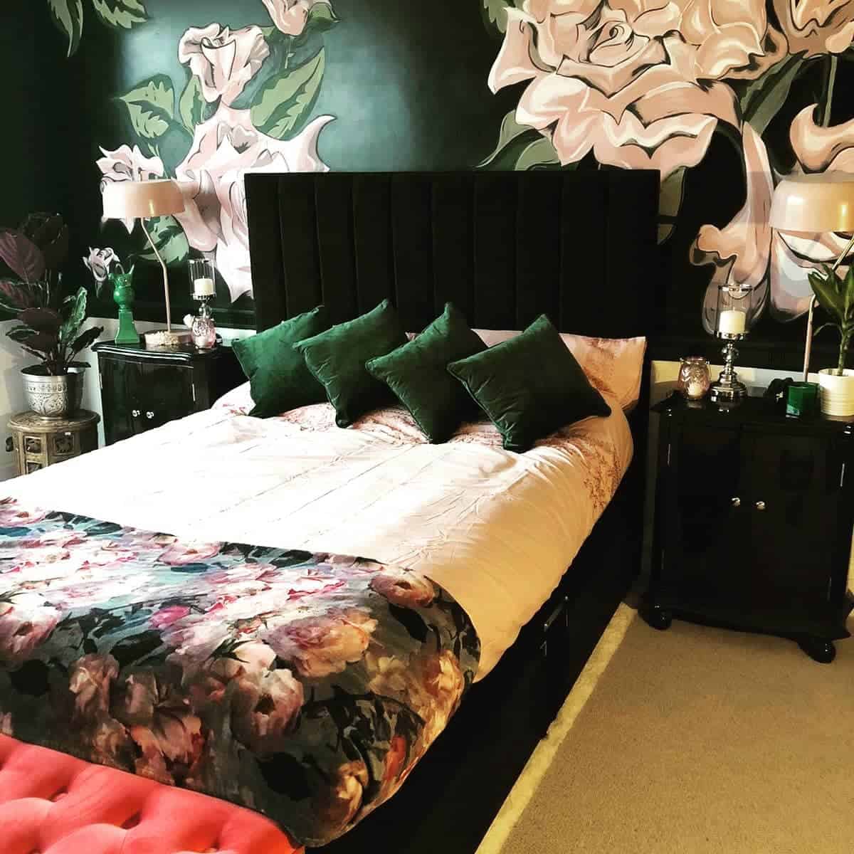 Interior Green Bedroom Ideas -applehousedreams