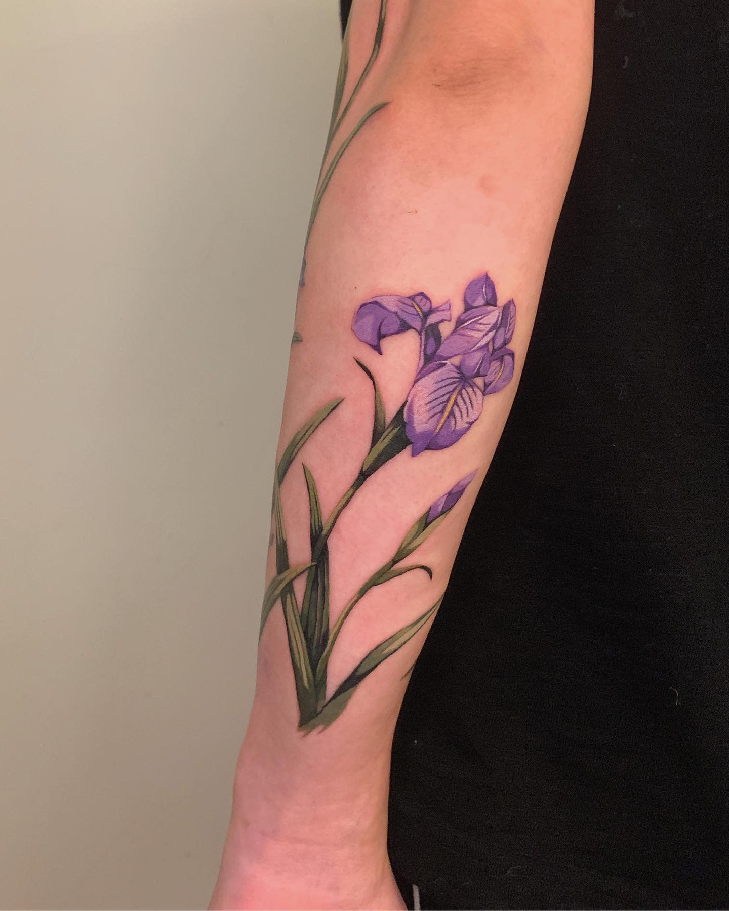 Iris Antebrazo Tatuaje -___suelo