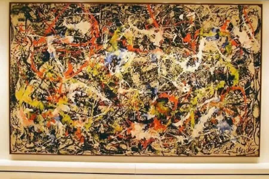 Jackson Pollock - Convergence