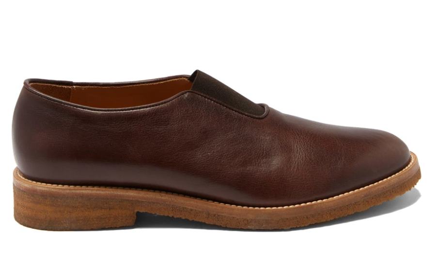 Jacques  Soloviere Arthus Leather Slip-On Loafers