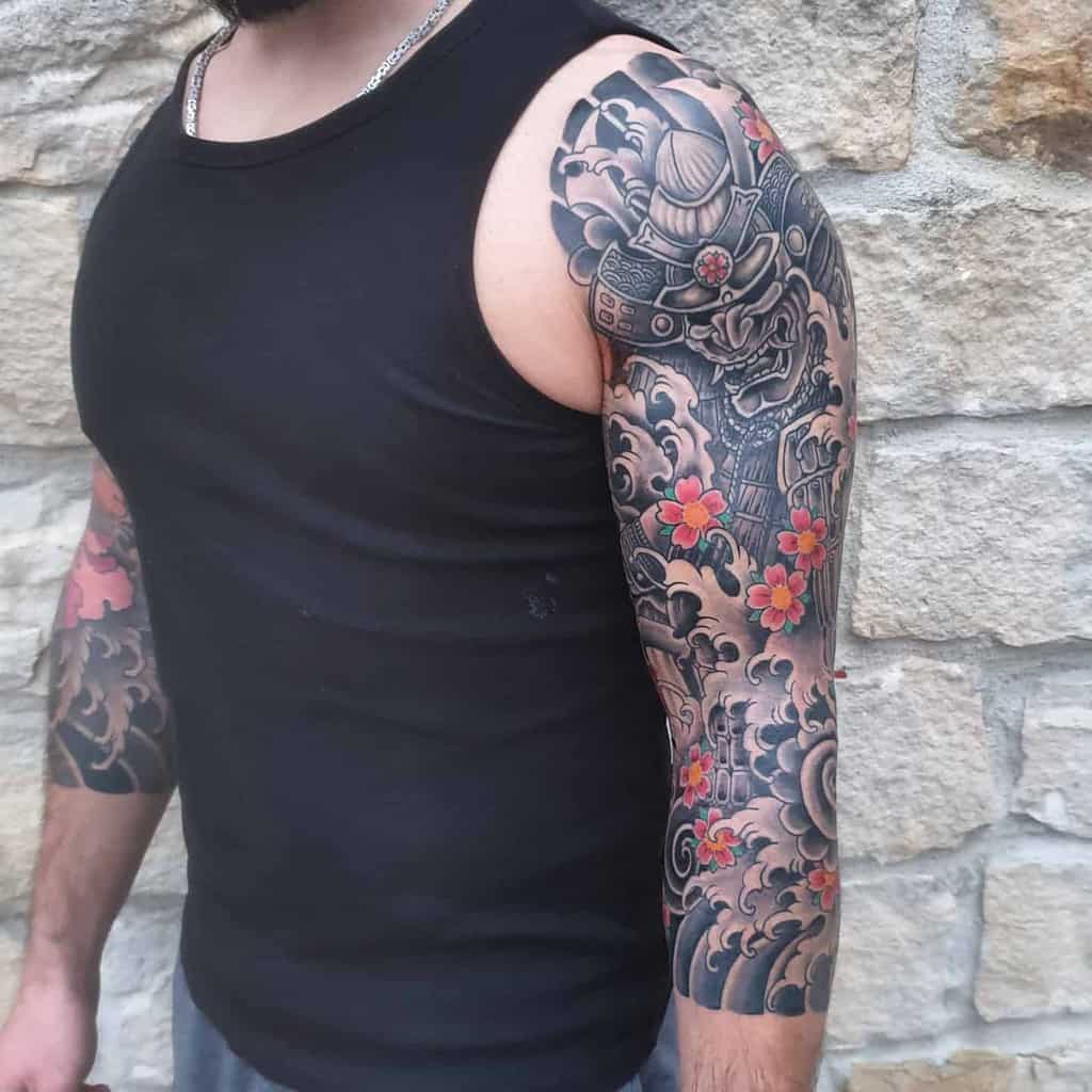Japanese 34 sleeve tattoo horifune