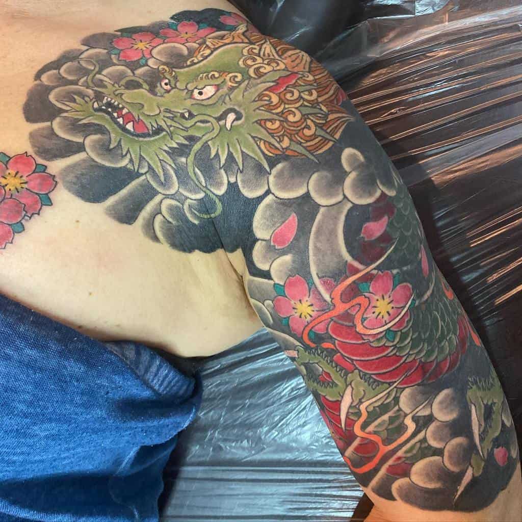Japanese Half Sleeve Tattoos For Women horiuto_bogeymantattoo