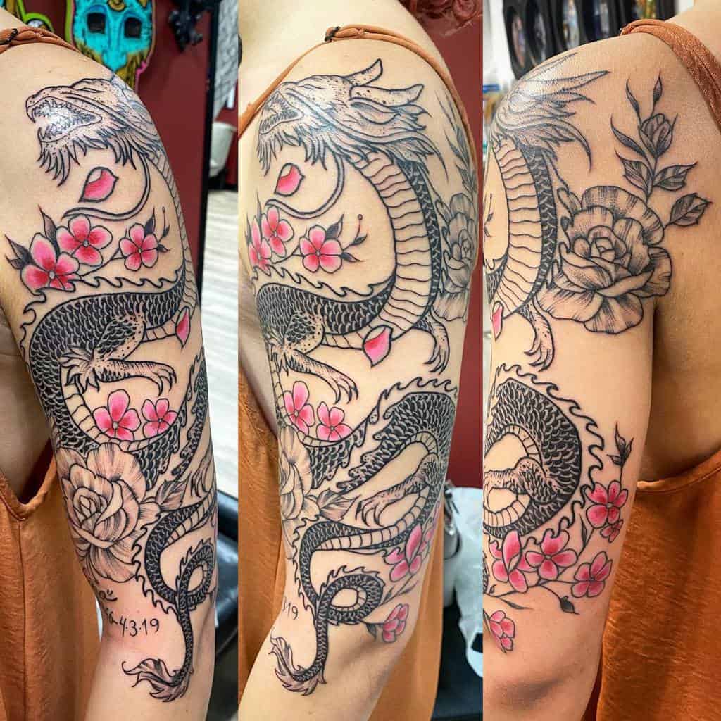 Japanese Half Sleeve Tattoos For Women xjlopeztattoosx