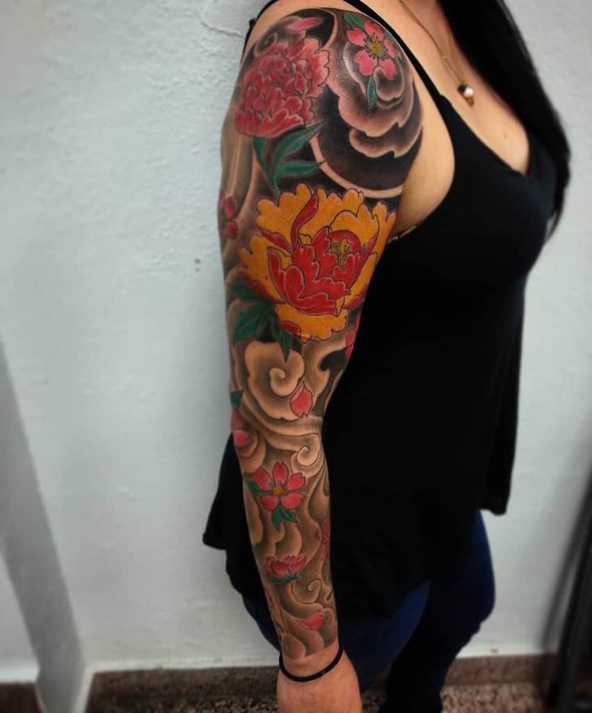 Japanese Sleeve Tattoos for Women irezumi_by_che