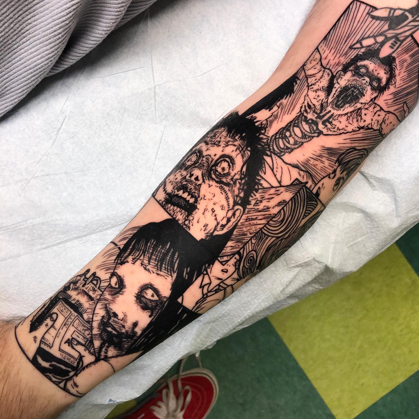 Some Junji Ito related tattoo works collected by Tattooer Sun - Imgur