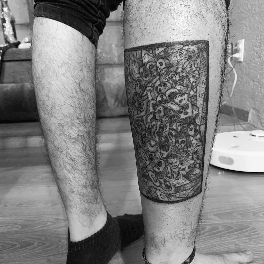 Tatuaje de Junji Ito Uzumaki - danieledrai