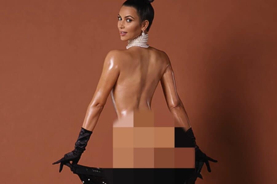 Kim Kardashian Breaks the Internet 