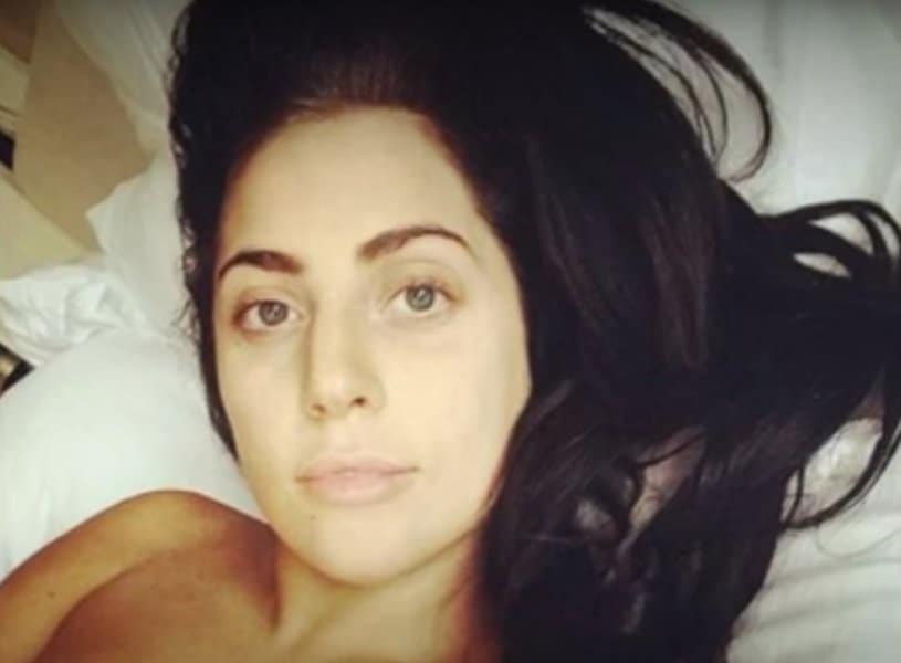 Lady Gaga without makeup