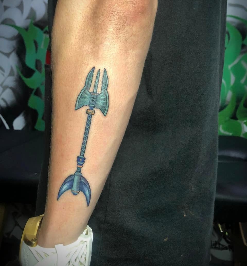 League of Legends Weapons Tattoo -lary.tattoo_