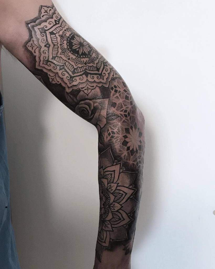Mandala Tattoo Sleeve Filler katerina_chili