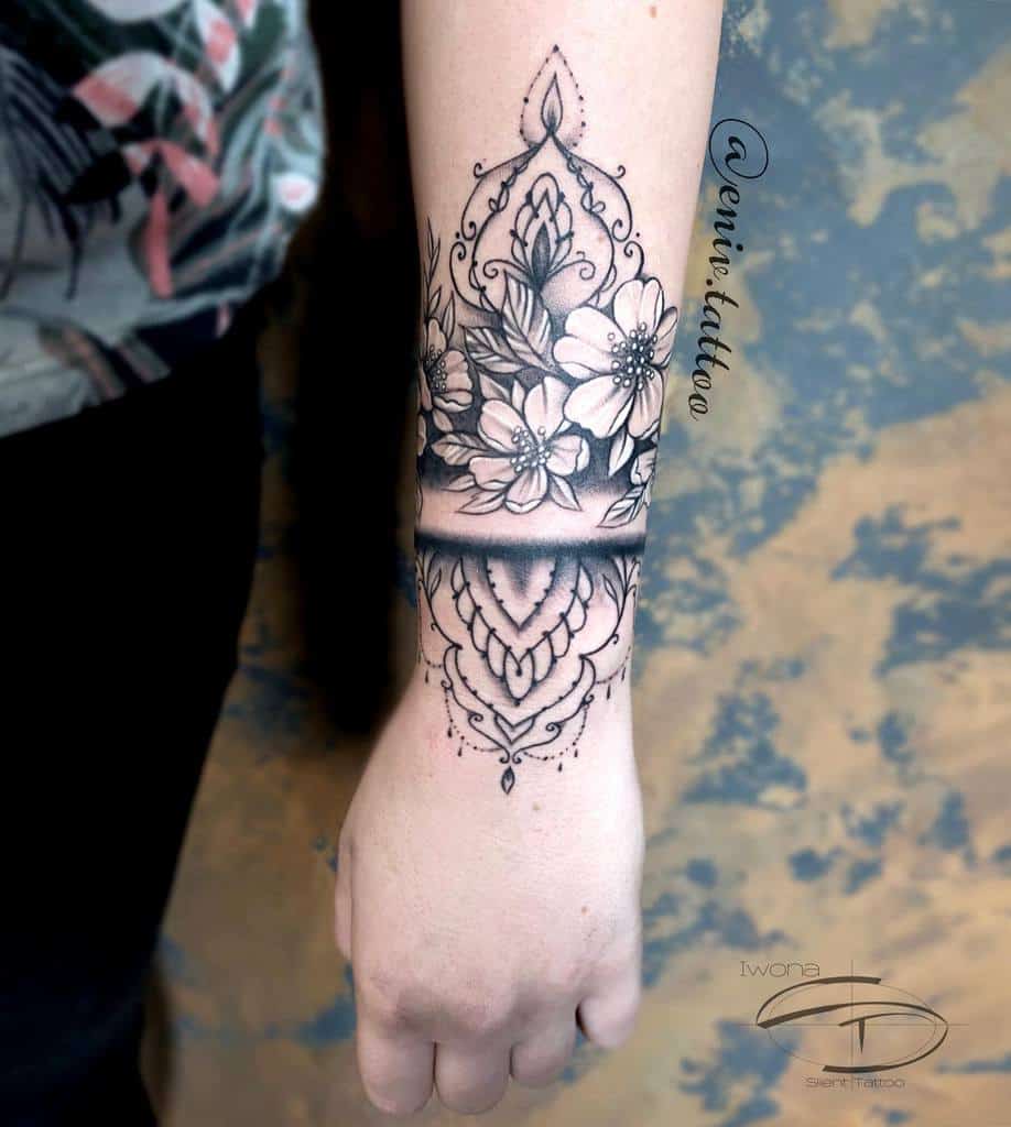 Mandala Tribal Flower Tattoo eniv.tattoo
