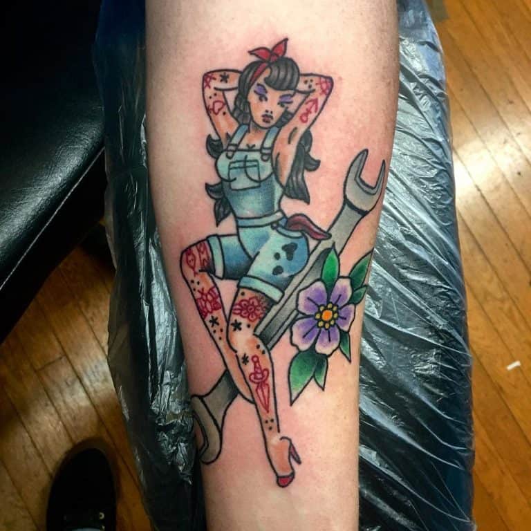 The Top 51+ Pin Up Girl Tattoo Ideas [2021 Inspiration Guide]