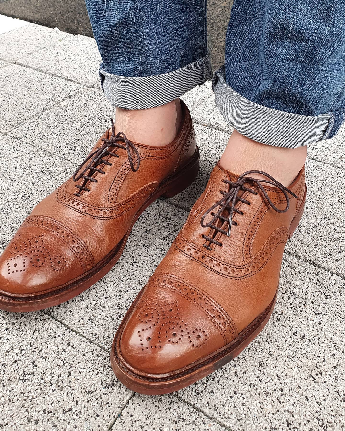 Brogue Mens Going Out Shoes -kudusole