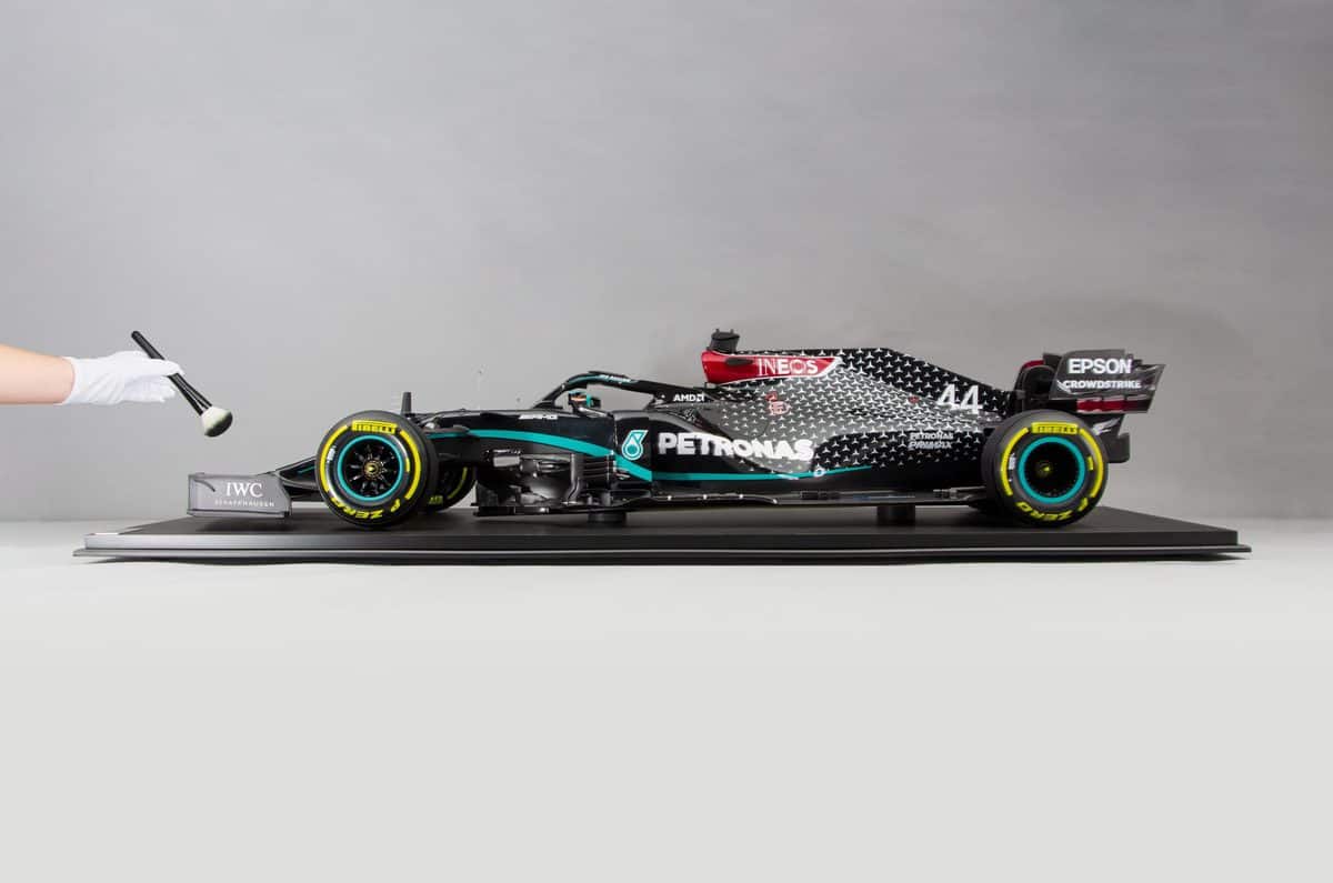 Be One of 7 To Own a Model of Lewis Hamilton’s F1 Car
