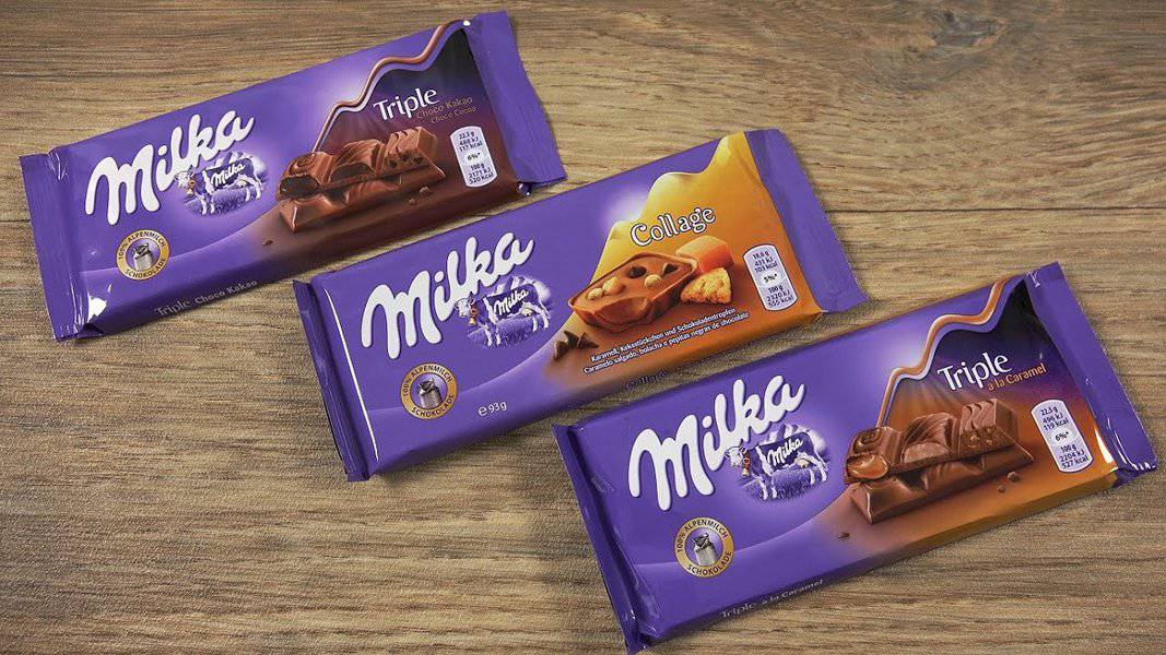 Milka Chocolate Brand