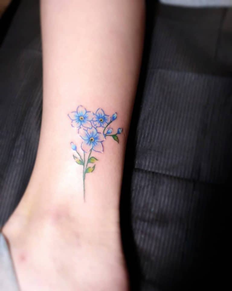 Top 61 Best Minimalist Flower Tattoo Ideas - [2021 Inspiration Guide]