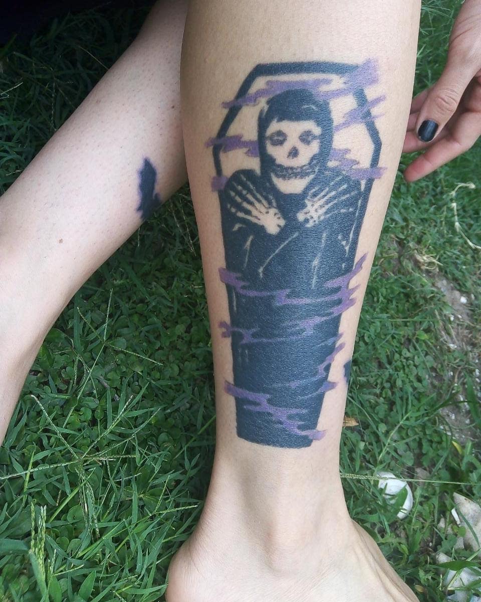 Coffin Misfits Tattoo -creepgrlart