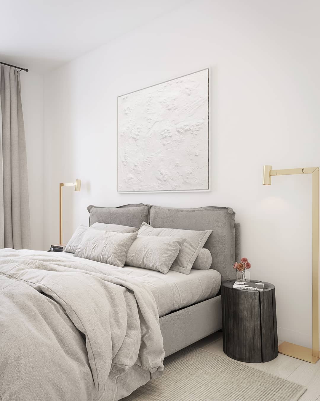 minimalist white bedroom ideas