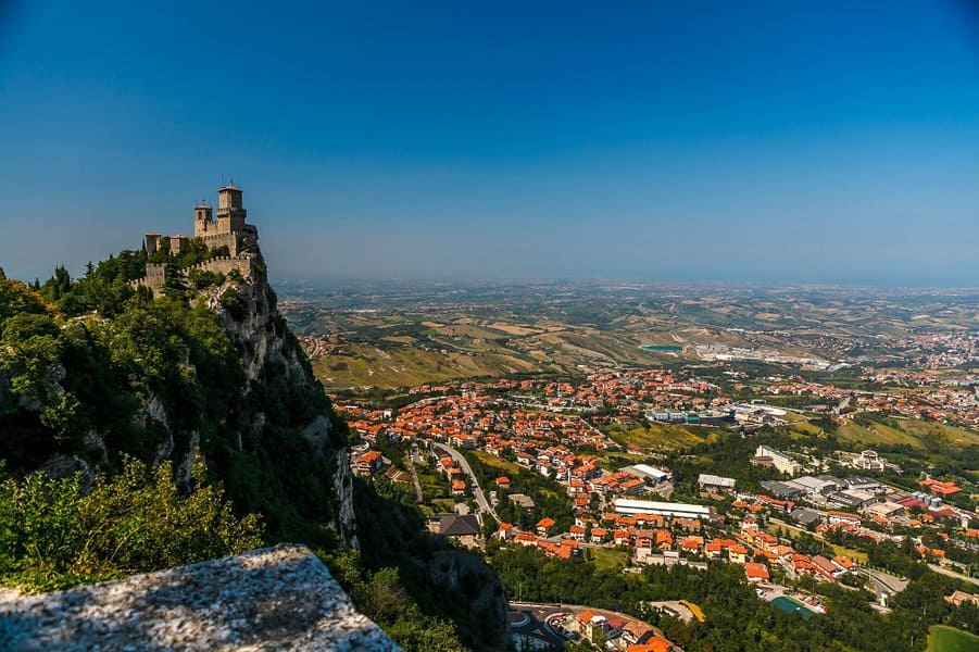 Mount Titano in San Marino
