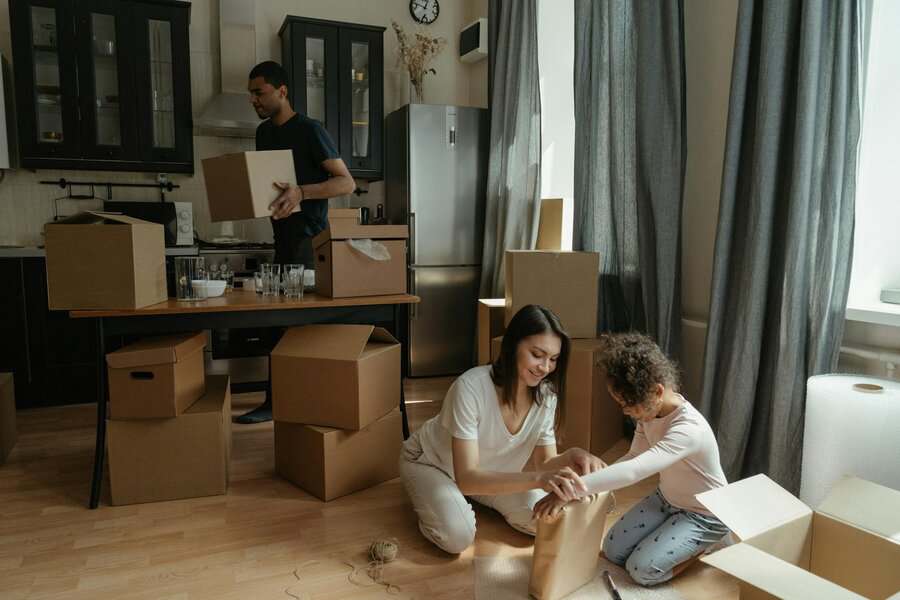 Moving and the Enjoyment of Shaping a House into Your Own