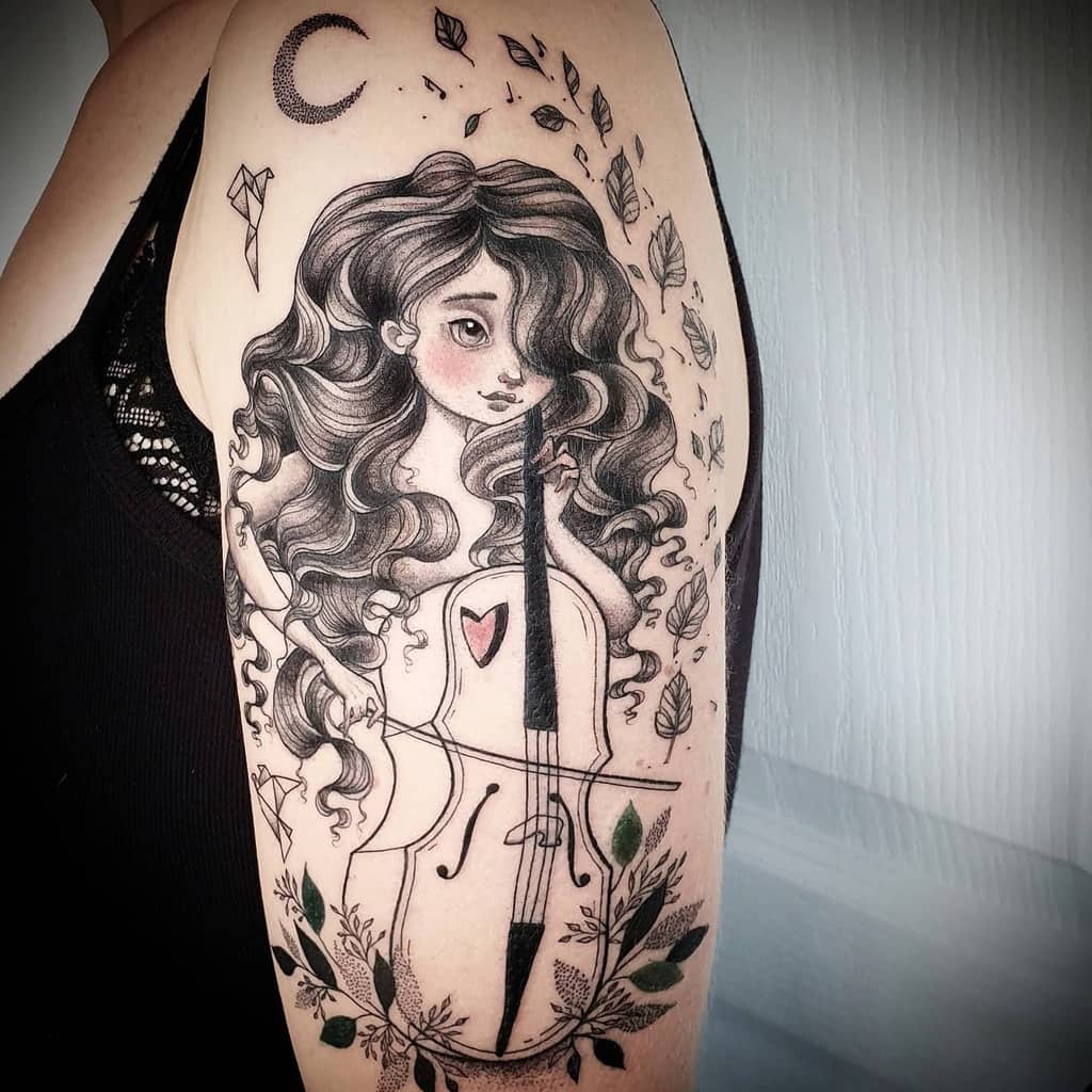 Music Arm Tattoos for Women emytattooart