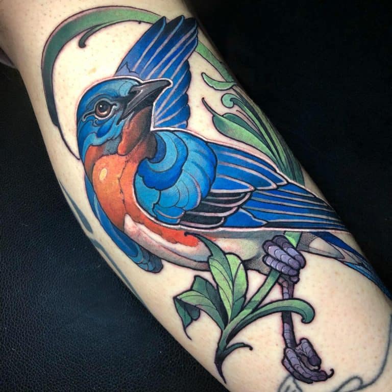 51 Stunning Bluebird Tattoo Ideas [2024 Inspiration Guide]