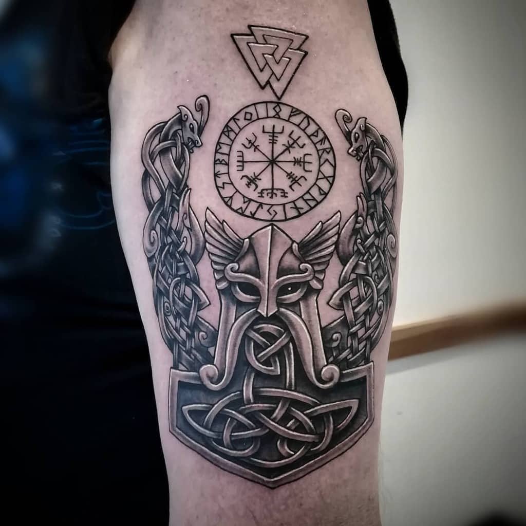 Nordic Upperarm Tattoos wayne_calvert_tattoo