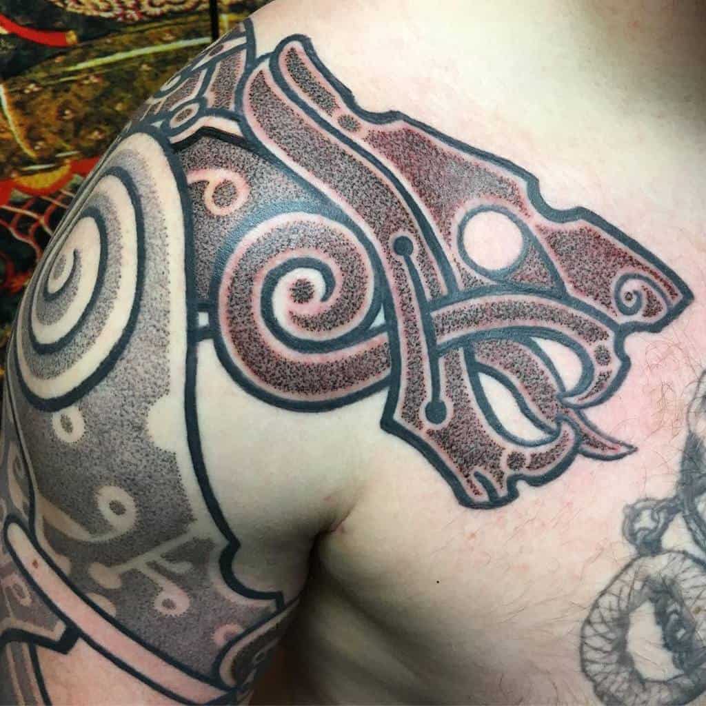 Norse Tribal Bear Tattoo benja_zohara