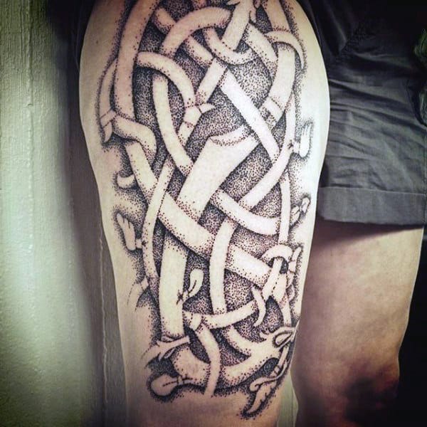 Männer wikinger motive tattoos Wikinger Tattoo